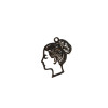 5pcs/pack cross-border new stainless steel ball head girl pendant DIY bracelet necklace earrings jewelry accessories