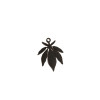 Cross-border new European and American pendants Maple Leaf Stainless Steel Necklace Bracelet Earrings Jewelry Leaf Pattern Accessories Wholesale