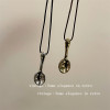 Eat and drink without worries, drawstring design spoon necklace for women 2025 new long sweater chain, light luxury and high-end accessories