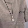 Eat and drink without worries, drawstring design spoon necklace for women 2025 new long sweater chain, light luxury and high-end accessories