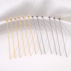 Stainless Steel 9-shaped Needle T-shaped Ball Round Head Positioning Beading Handmade Diy