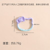 New Paint Gradient Color Spring Buckle Kt Cat Keychain Cute Accessories Connecting Cat