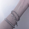 Exaggerated Bracelet Chain Hip-hop Hand Jewelry Cold Style European and American Metal