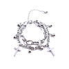 Exaggerated Bracelet Chain Hip-hop Hand Jewelry Cold Style European and American Metal