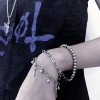 Exaggerated Bracelet Chain Hip-hop Hand Jewelry Cold Style European and American Metal