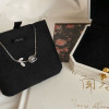 Tulip Necklace Women's Light Luxury Niche High-end Sense Ins Color-proof Bestie Clavicle