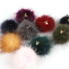 3.5cm Mink Fur Ball Pendant Plush Jewelry Accessories Handmade Diy Earrings Ear Material