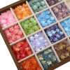 10 Vintage Glass Maple Leaf Loose Beads Hand-strung Handmade Diy Bracelet Necklace