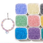 3x6mm High Quality Round Cut Frosted Beads Handmade Diy Bracelet Necklace Jewelry