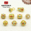 Ancient Gold Accessories with Beads, Nepalese Style Sand Crafts, Diy Jewelry Bracelets