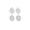 Silver Lucky Fortune Pendant Diy Handmade Bracelet Jewelry Accessories Material