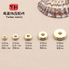 14k Gold-filled Color-protected Double-layer Separator Diy Handmade Bead Spacer Hand