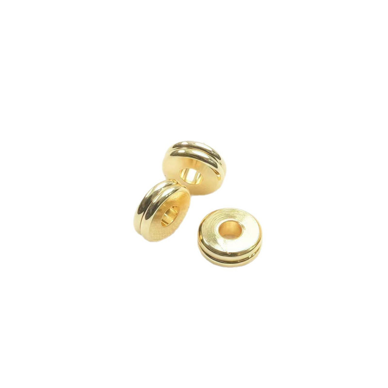 14k Gold-filled Color-protected Double-layer Separator Diy Handmade Bead Spacer Hand