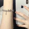 New Sweet and Cool Hip-hop Butterfly Bracelet Niche Design Starburst Hip-hop Punk Hong