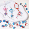 Glazed Glass Beads Sea Star Whale Bubble Handmade Diy Bracelet Necklace Keychain Pendant