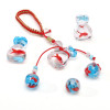 Glazed Glass Beads Sea Star Whale Bubble Handmade Diy Bracelet Necklace Keychain Pendant