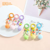Diy Creative Handmade Beaded Fur Balls, Simple and Versatile Bag Accessories, Spring