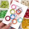 Candy Color Alloy Spray Paint C-shaped Key Ring Buckle Diy Handmade Bracelet Necklace