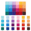 24-box Boxed Acrylic Bean Set Supplementary Bag Loose Bead Accessories Diy Iron Handmade