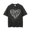 European Code 230g Cotton T2026 New Product Dark Style and American Print Men's and