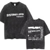 230g Washed Vintage System of a Down Toxicity T-shirt
