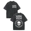 230g Cotton Vintage Washed Rap Duo Natos Y Waor T-shirt Music