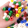 16x10mm Acrylic Large Hole Abacus Beads Children Diy Handmade Flat Mobile Phone Pendant