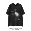 230g Retro Washed Short-sleeved T-shirt for Men and Women Oversize Couple Loose