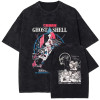 230g Cotton Anime Ghost in the Shell Kusanagi Motoko Graphic T