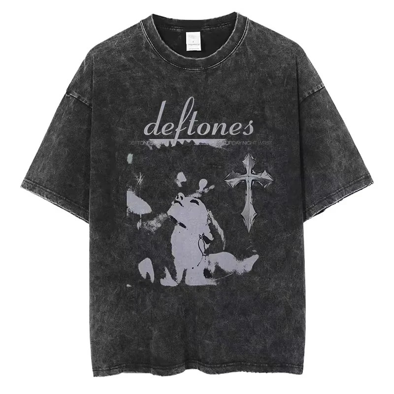 230g Nostalgic Hip Hop Deftones Men Women Oversized S