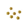 Golden Tori Beads Accessories Diy Jewelry Separator National Style Loose Materials