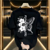 European Code Brand Printed Short-sleeved T-shirt Men's Summer 2026 New Half-sleeved