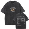 230g Washed Distressed Cotton Vintage Rapper Milo J La Vida Era M
