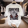 European Code Cotton Heavyweight National Trend New Fashion Brand Pure Printed Men's