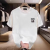 European Code Cotton Heavyweight National Trend New Fashion Brand Pure Printed Men's