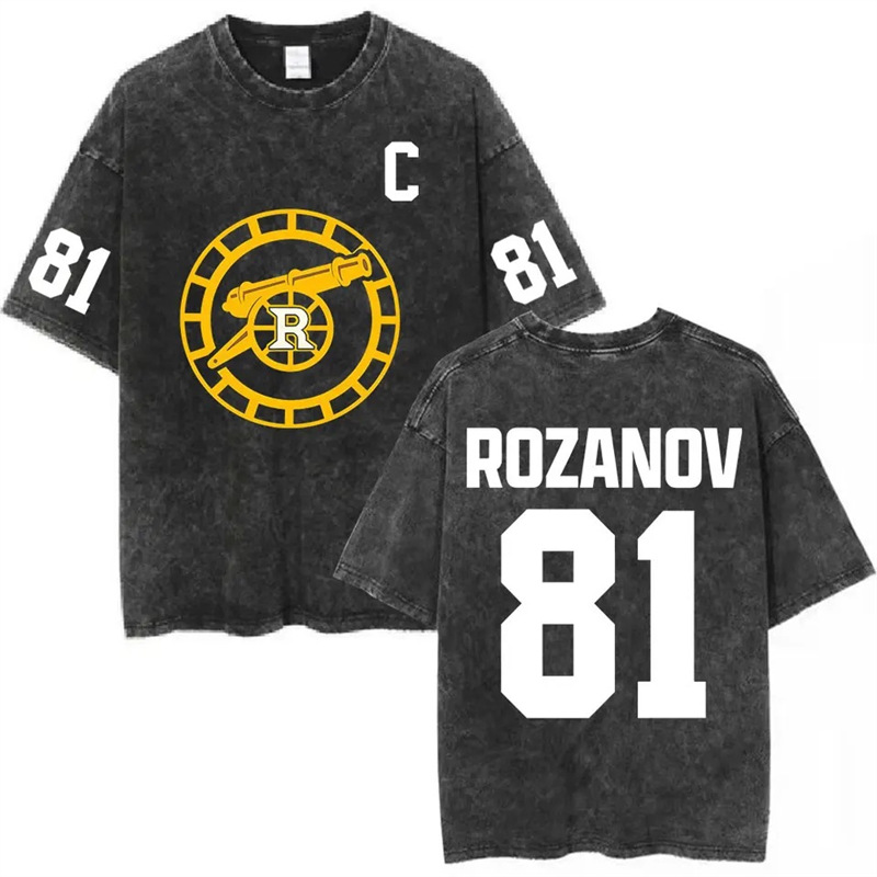 230g Washed Short-sleeved Tv Series Heated Rivalry Scott H