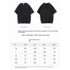 230g Washed Distressed Cotton Anime T-shirt Aesthetic with Soft G