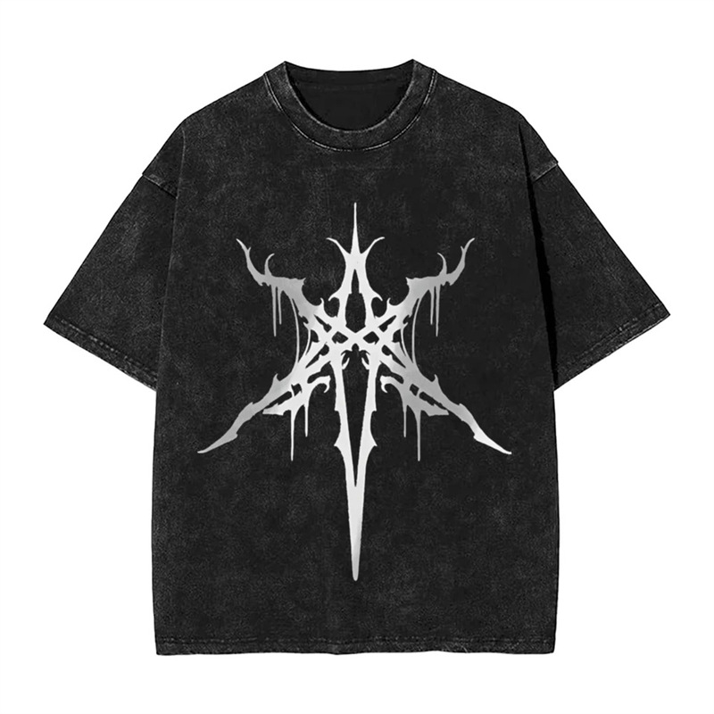 230g Washed Distressed Cotton Bmth Bring Me the Horizon T Shirt M
