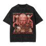 230g Washed Distressed Cotton Bmth Bring Me the Horizon T Shirt M