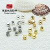 Diy Jewelry Handmade Beading Accessories 14k Gold-covered Color-preserving Four Square
