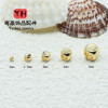 Diy Jewelry Handmade Beading Accessories 14k Gold-covered Color-preserving Four Square