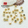 Diy Jewelry Handmade Beading Accessories 14k Gold-covered Color-preserving Four Square