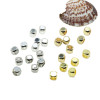 Diy Jewelry Handmade Beading Accessories 14k Gold-covered Color-preserving Four Square