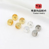 Diy Jewelry Handmade Beading Accessories 14k Gold-covered Color-preserving Four Square