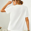European Code Station Pure Cotton Short-sleeved T-shirt Women's Summer New Loose Casual