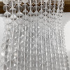 6-12mm Natural 7a White Crystal Beads Rough Round Diy Jewelry Necklace Bracelet Loose
