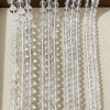 6-12mm Natural 7a White Crystal Beads Rough Round Diy Jewelry Necklace Bracelet Loose