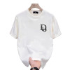 European Code and Brand Short-sleeved Ins Summer New Men's Printed T-shirt Men's and