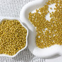 Matt Gold Abacus Beads Round Flat Piece Loose Bead Spacer Diy Bracelet Handmade Jewelry