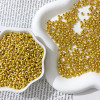 Matt Gold Abacus Beads Round Flat Piece Loose Bead Spacer Diy Bracelet Handmade Jewelry